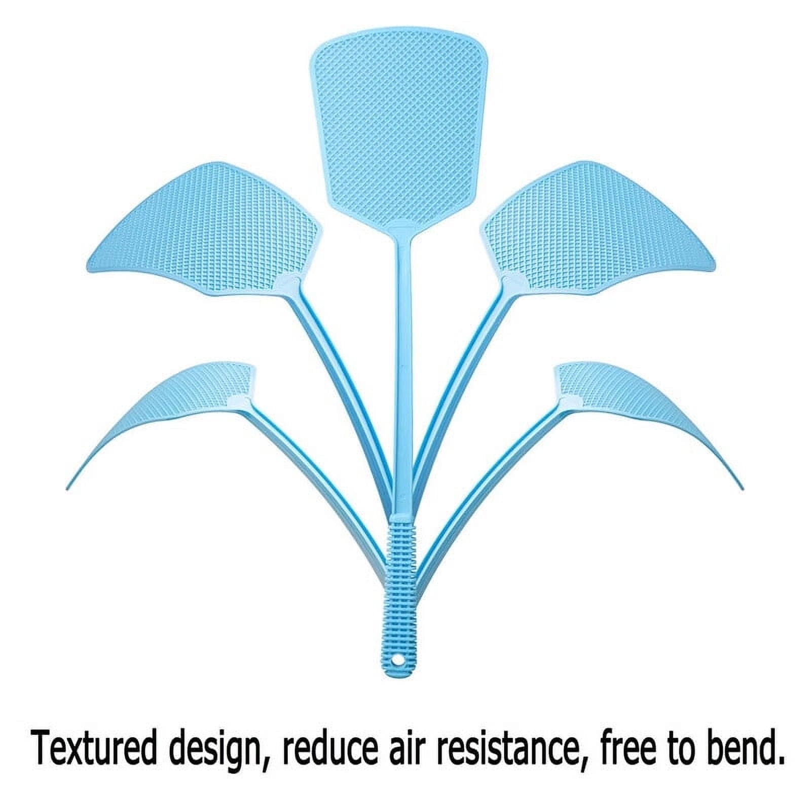 Plastic Fly Swatters, Flexible Long Handle Manual Swat, Striking Fly Sticky Flea Mattress Sticky Strip, Pest Bug Mosquito Insect Killer Slap Tool Plastic Fly Swatters, Flexible Long Handle Manual Swat, Striking Fly Sticky Flea Mattress Sticky Strip, Pest Bug Mosquito Insect Killer Slap Tool